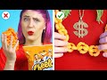 SNEAK CANDIES INTO A CLUB || 8 Funny Situations & Clever Sneak Food Ideas