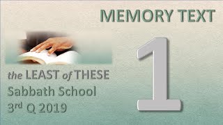 Proverbs 14:31 Memory Text Lesson1 "God created" in the study series THE LEAST OF THESE Wealth