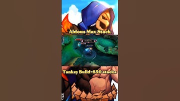 Aldous Tankey build| One Shot💀#mobilelegends #editml #mlbb #viral #mobilelegendsbangbang #shorts