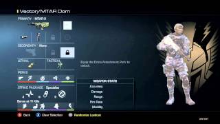 CoD Ghosts Class Set up  Competitive Domination for OBJ Players