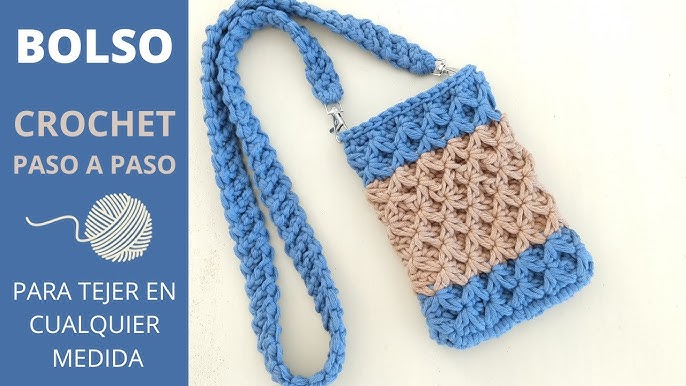 DESIGNbyBORI, DIY, crochet phone case kit, blue and autumn colors