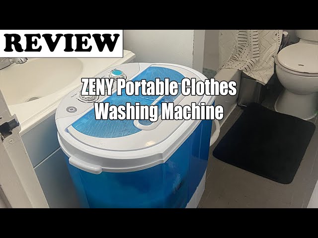 Testing Out My New Zeny Portable Twin Tub Washing Machine Setup 