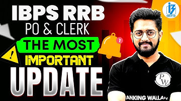 IBPS RRB PO & Clerk 2025 | Important Update ⚠️ | RRB PO & Clerk Strategy | by Sachin Sir