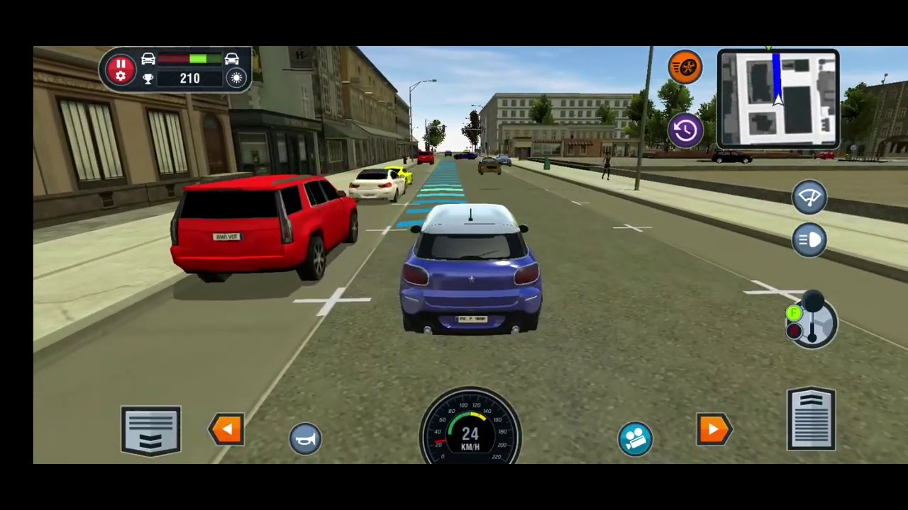 CAR DRIVING SCHOOL SIMULATOR | LESSON 3,4,5 - YouTube