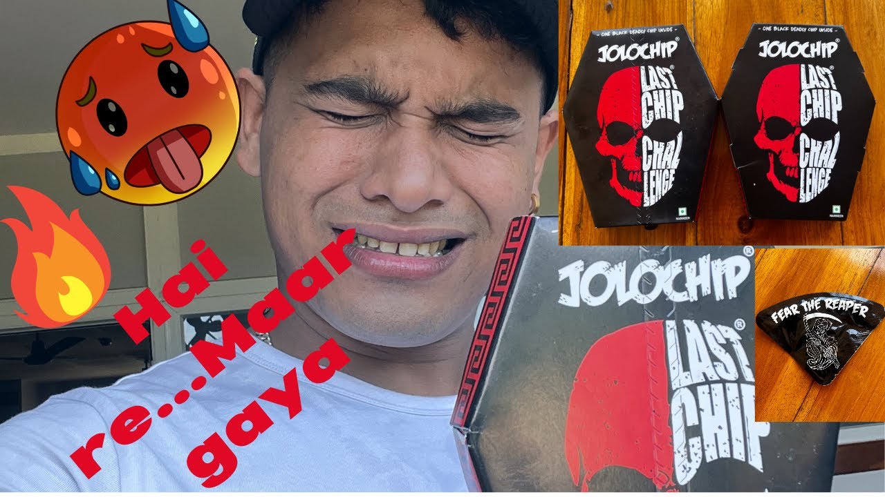 Eating World’s Hottest Chips II Jolo Chips Challenge 🥵🥵 YouTube