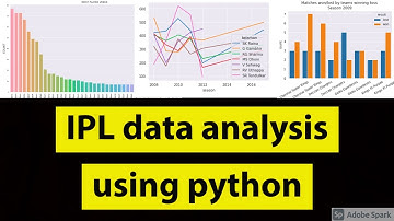 IPL data analysis using python