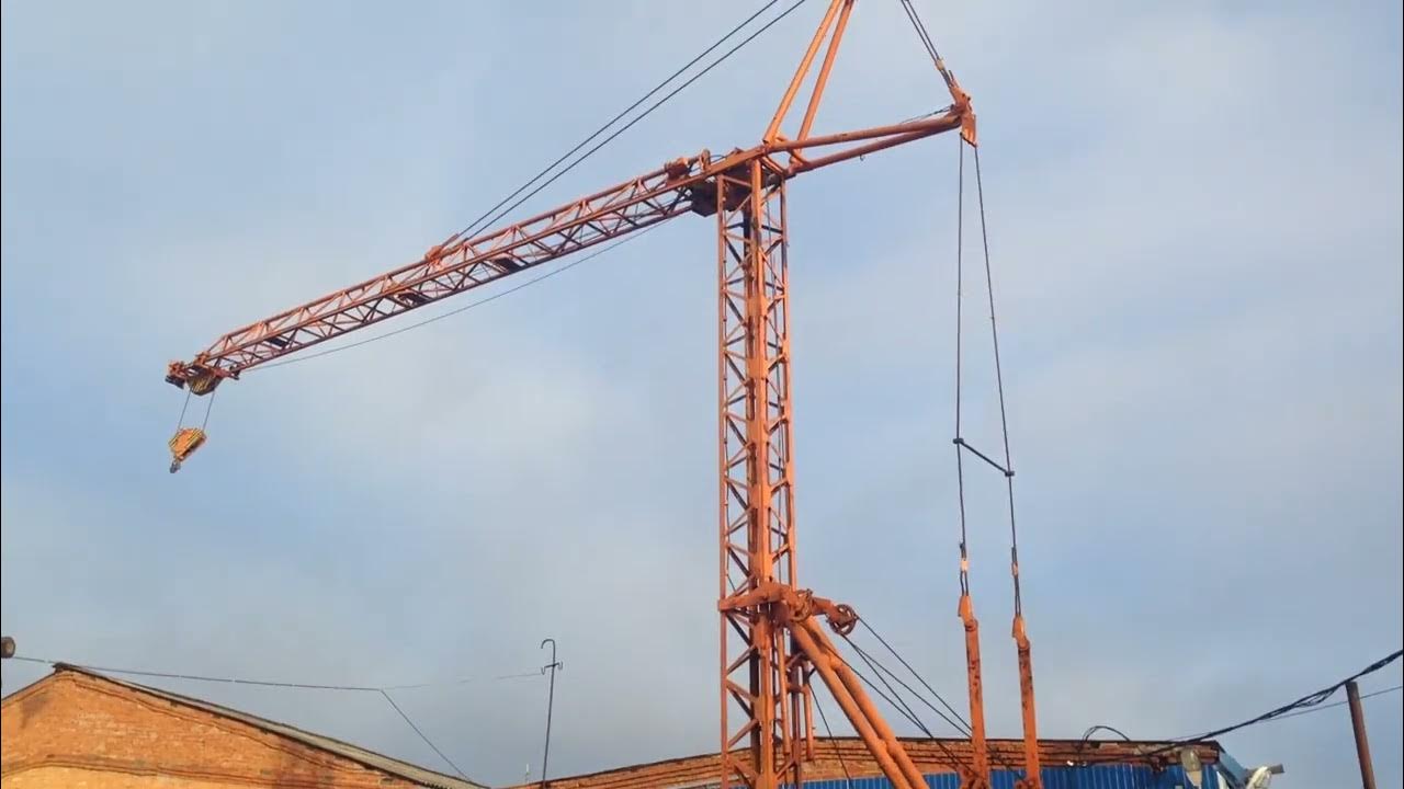 Уникальный Автомобильный Башенный Кран АКБС-5. Полная сборка. - YouTube