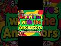 IFA and the Ancestors Cartoon. #orisha #cartoon #africanculture #santeria #isese #ori #egungun