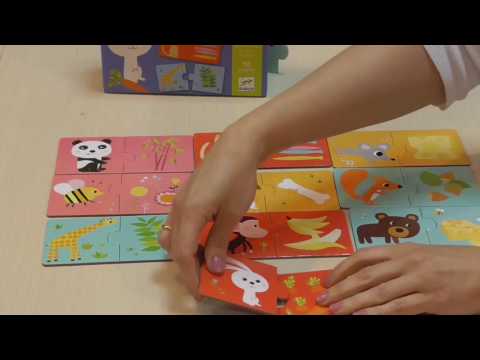 Игра Кто что ест DJ08166 DJECO