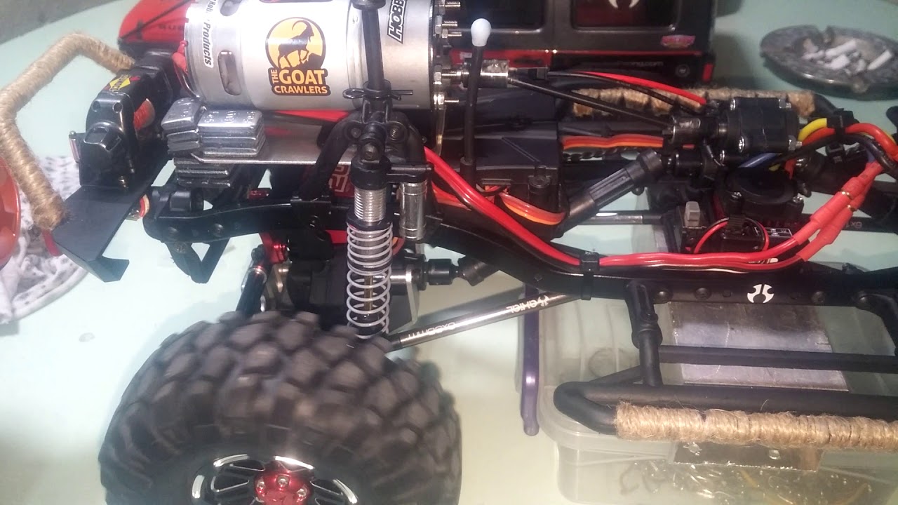 Axial scx10 front motor mount YouTube