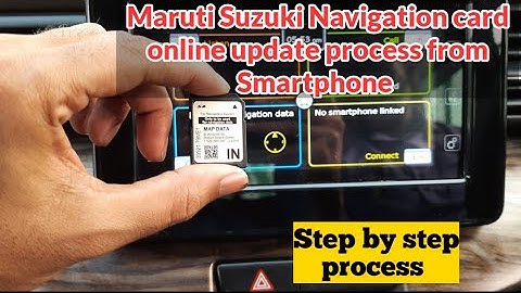 Navigation Map SD card update from phone!!! | Baleno | Brezza | Ciaz |