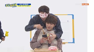 [Weekly Idol EP.398] 절친 케미 찬희X휘영의 '라면 먹고 갈래? ^ㅡ^'
