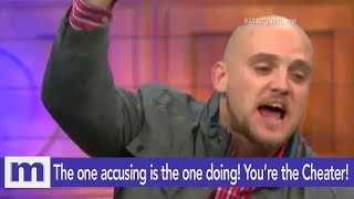 The one accusing is the one doing..You're the cheater! | The Maury Show