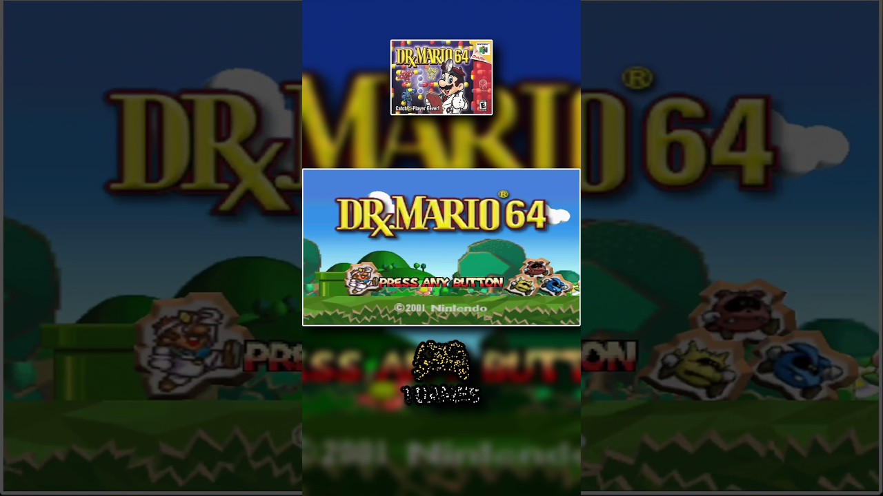 Dr. Mario 64 (Nintendo 64) 🎮 [2001] 