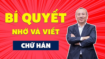 Học viết chữ Hán | Các nét chữ cơ bản tiếng Trung