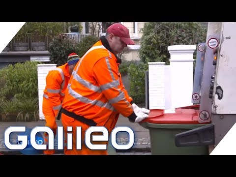 Der harte Job der Müllmänner | Galileo | ProSieben