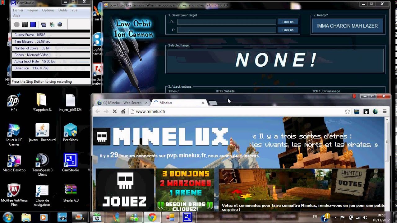 [Tuto] Comment DDoS avec LOIC [Matt] - YouTube