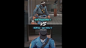 Epic Scout Vs Sergeant | #vs #edit #vsedit #shorts #1v1 #tf2 #teamfortress2 #popular #fpe