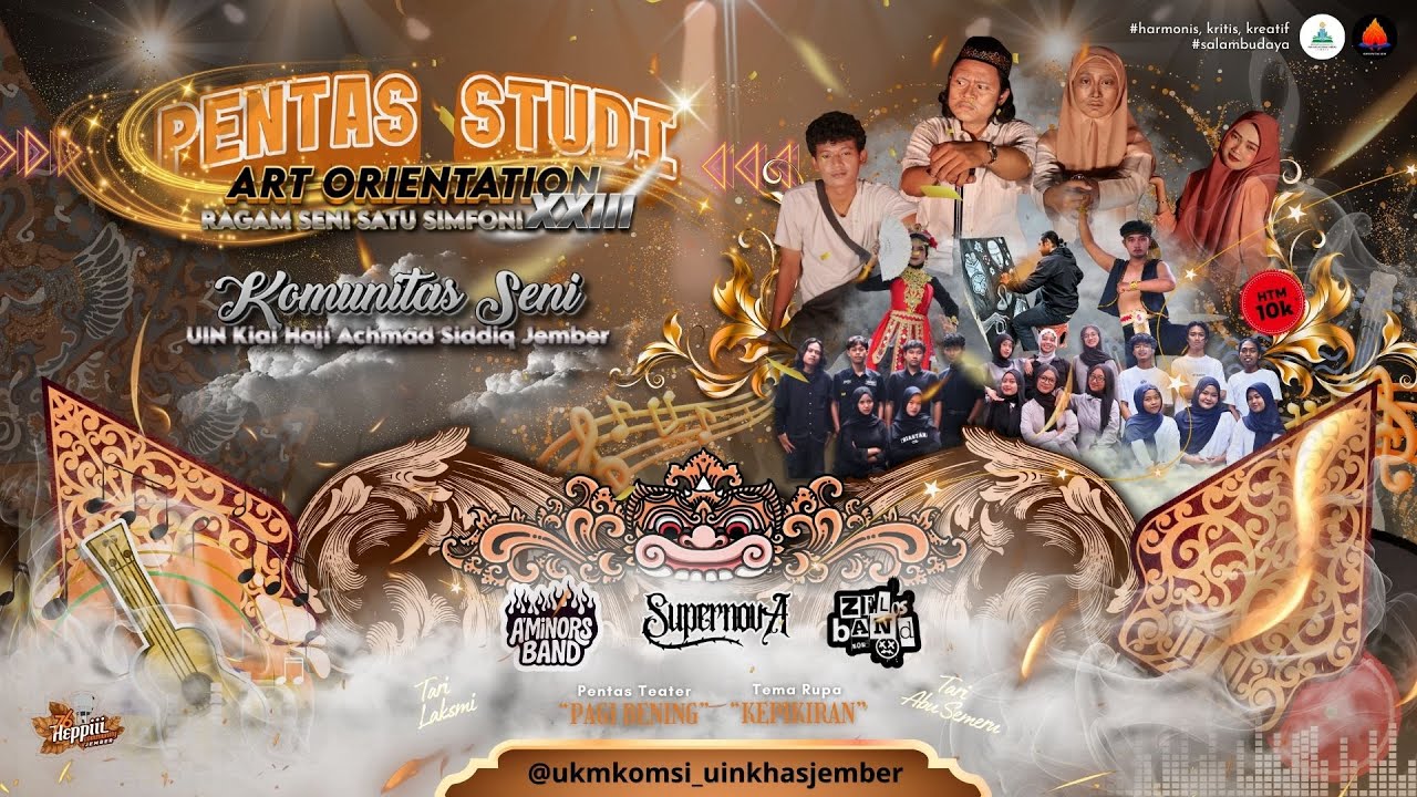 PENTAS STUDI ART ORIENTATION XXIII UKM KOMSI UIN KHAS Jember