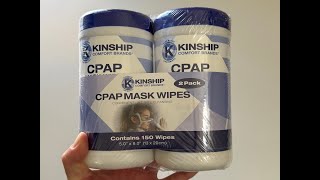 Cpap Mask Cleaning Wipes Unboxing