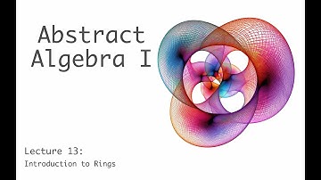 Introduction to Rings - Abstract Algebra I (full course) - lecture 13 (of 17)