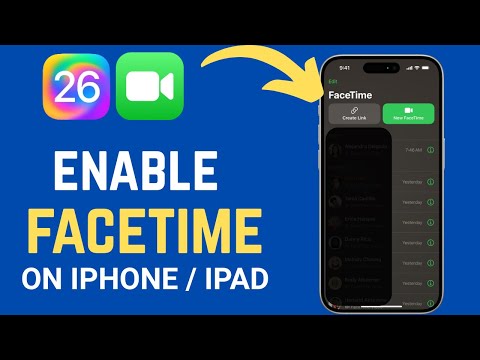 How To Enable FaceTime On iPhone After iOS 26 || iOS 26