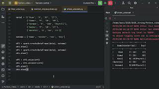 Python || Pyspark || Tamil || Union() || UnionAll() || Functions