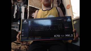 My First Mechanical Keyboard! | Corsair K70 MK 2 w/ Cherry MX Blue Switches