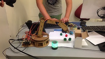 Robot Arm. QUT Robotics Club. Raspberry pi + python.