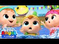 Играем В Бассейне 🏐🤽🏻‍♀️💦 | Развивающие Мультики Для Детей | Little Angel Русский