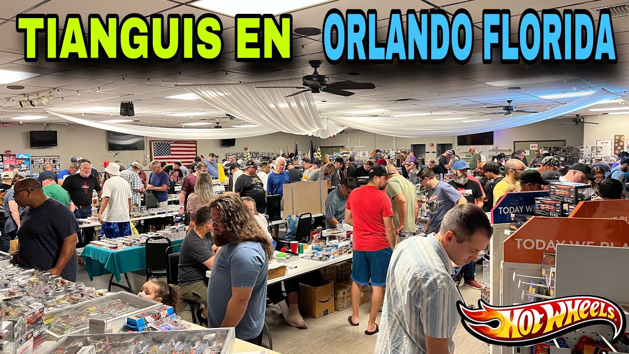 Tianguis de Hot Wheels (toy show)en Orlando Florida