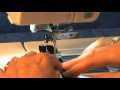 How to use the Narrow Base Zipper Foot to put in a lap zipper.
