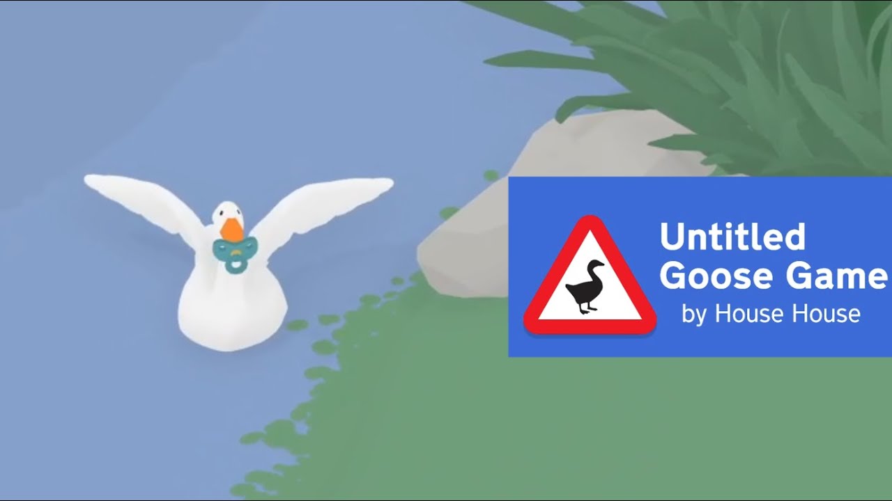 The untitled goose wants to steal your shoes - Untitled Goose Game