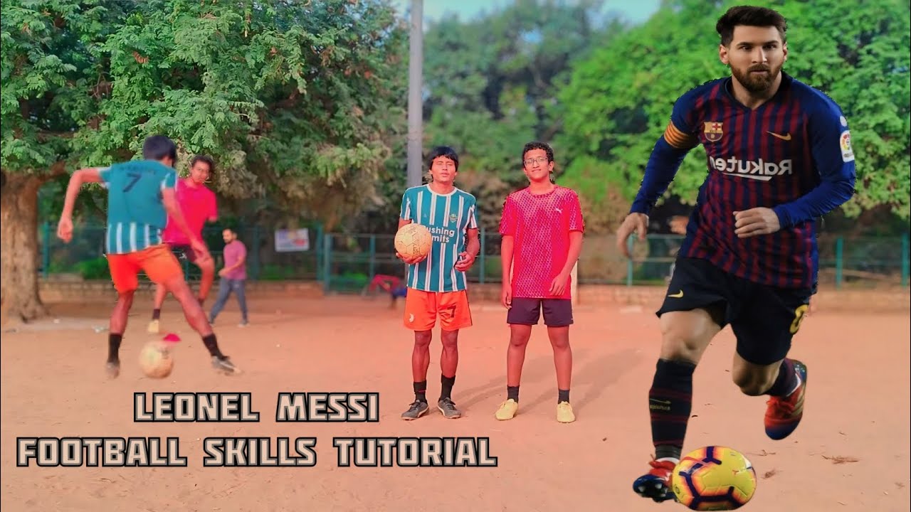 Leonel Messi Football Skills Tutorial in Hindi ⚽ - YouTube