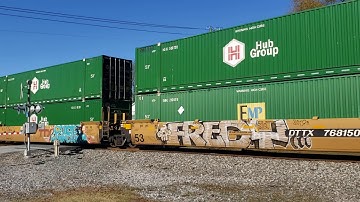 NS 204 Intermodel Taylors, SC w/4003 Red Mane trailing 2nd.