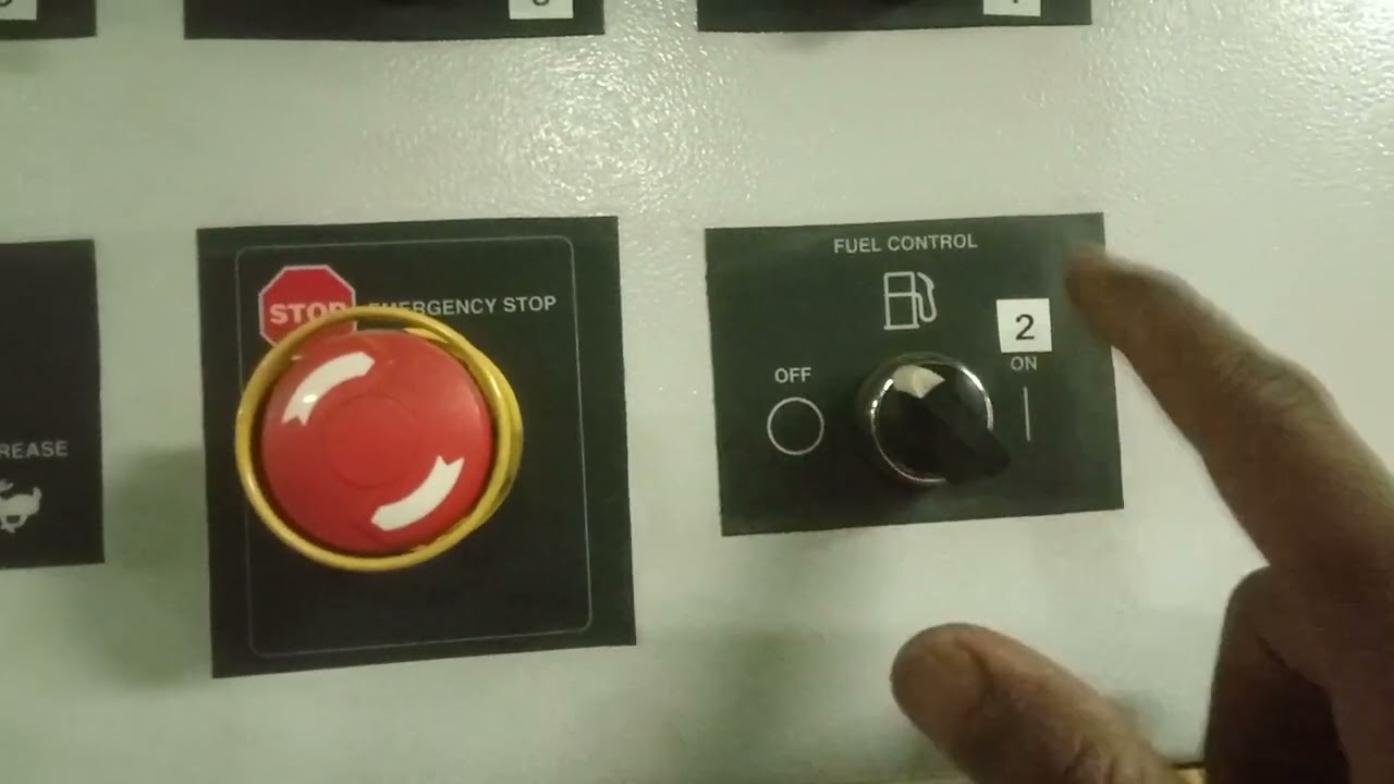 Starting procedure of ASD Tug 8,000 BHP Caterpillar C 280-8 Main engines