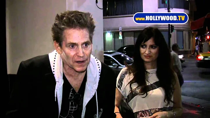 Jeff Conaway Talks To Cameras At Beso Restaurant