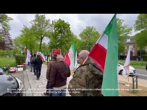 Brussels—May 12-13, 2023: MEK Supporters Rallied to Support the Iran Revolution - Part 2