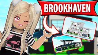 Touring the new Brookhaven house😭#fyp #roblox #brookhaven #neehouse #