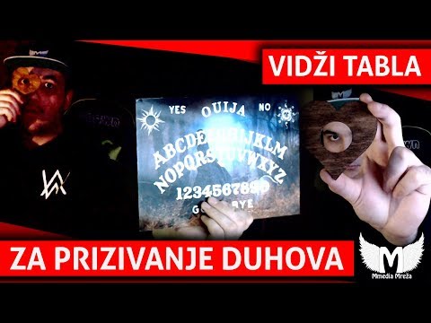 Vidži (Ouija) tabla za prizivanje duhova!