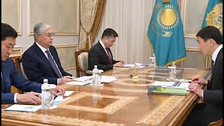 Президент заслушал отчет главы «КазМунайГаза»