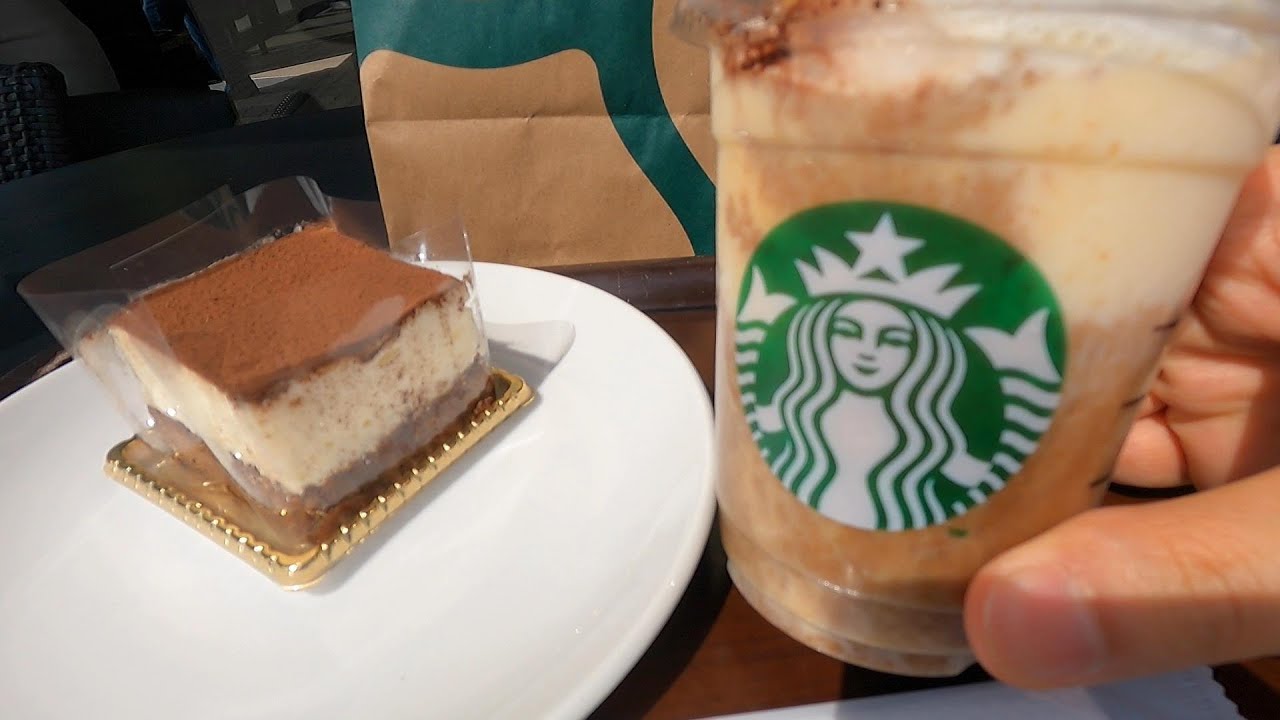 Starbucks Japan Coffee Tiramisu Frappuccino and Coffee Tiramisu YouTube