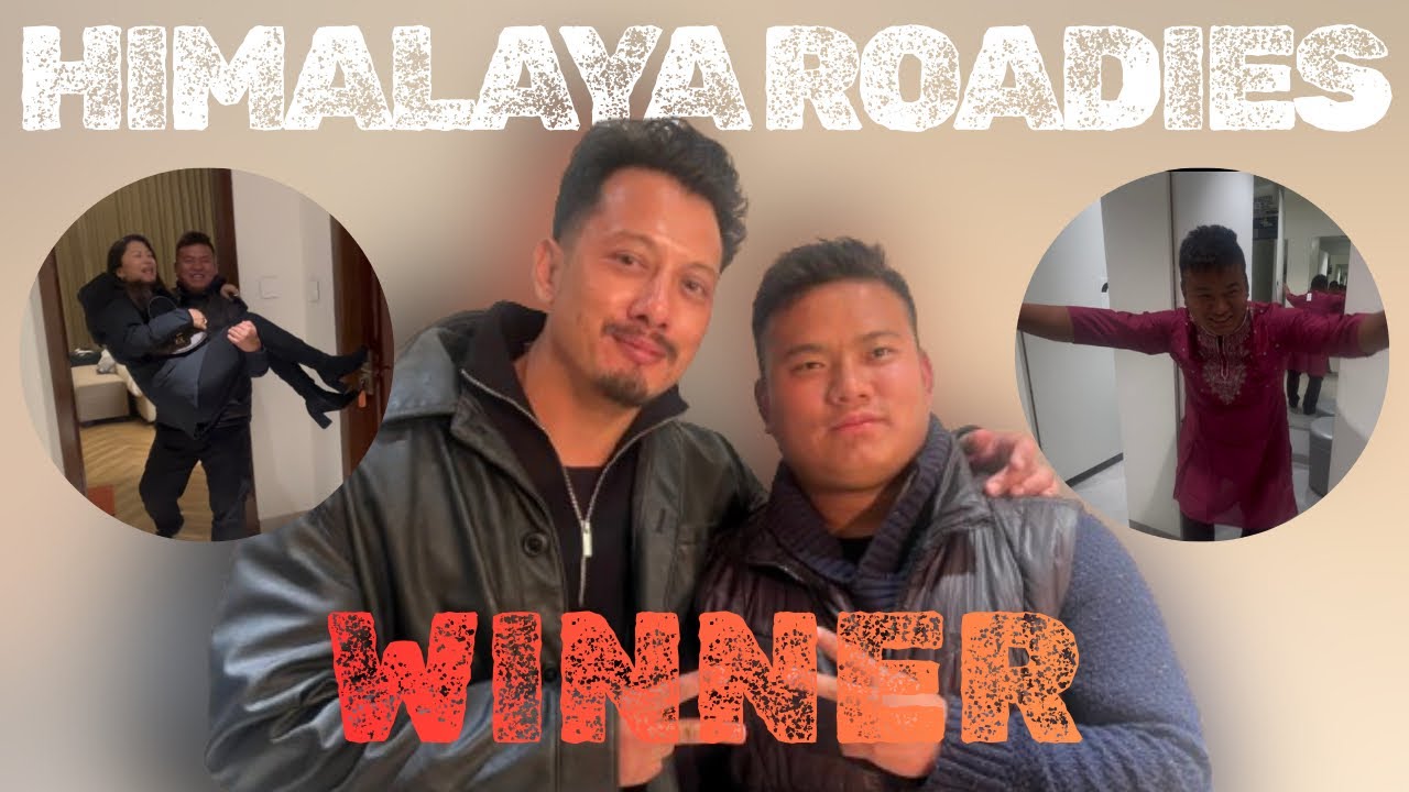 WITH NEPAL ROADIES WINNER. NASEEB TAMANG
