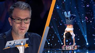 Skaterul Isamu Yamamoto a ridicat toți jurații în picioare | Românii Au Talent S14