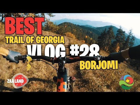 VLOG#28 BEST TRAIL OF GEORGIA , BORJOMI NATIONAL PARK -  ბაიკებით დაშვება  ბორჯომის ტყე-პარკში