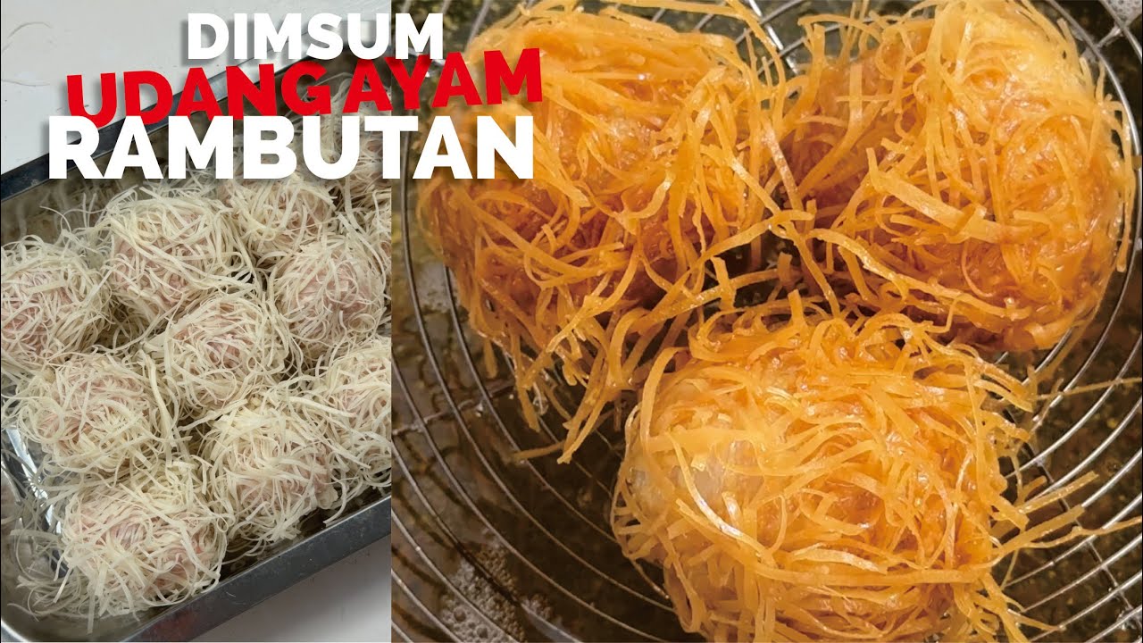 Dim Sum Rambutan Resep DIMSUM RAMBUTAN ter CRISPY!!! Juicy didalam Crispy diluar - STOK ...