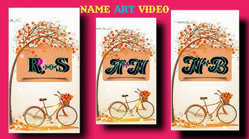 Most Trending Tiktok Heart & Arrow Name Art Status Editing | alight motion name art | viral name art