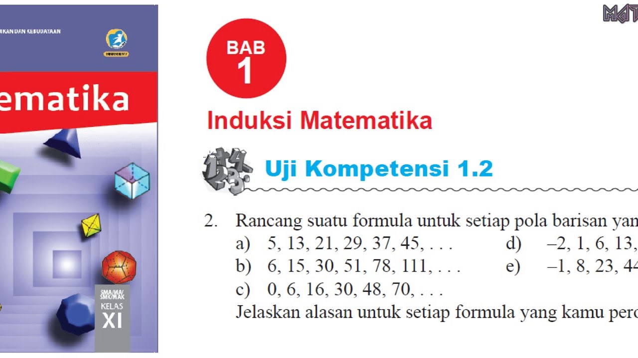 02 Uji Kompetensi 1 2 Matematika Sma K13 Kelas Xi Bab 1 Induksi