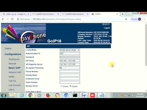 How To Register GoIP On FreePBX VOIP Server