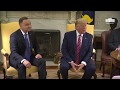 President Trump Participates in a 2:2 Bilateral Meeting with the President of Poland